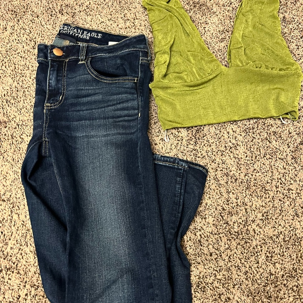 American Eagle Super Stretch Skinny Jeans